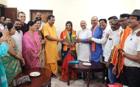 रिसाली नगर निगम में कांग्रेस को बड़ा झटका: पार्षद डॉ. सीमा साहू भाजपा में शामिल