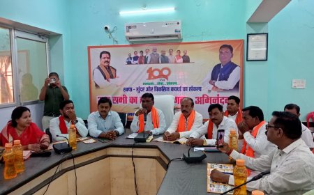 नपा अध्यक्ष चंद्रप्रकाश ने स्वच्छता, सेवा और समर्पण के 100 दिन पूरा किया