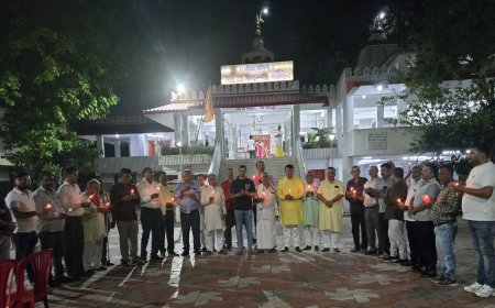 प्लेन क्रैश में मृतकों को क्षत्रिय कल्याण महासभा ने दी भाव​भीनि श्रद्धांजलि