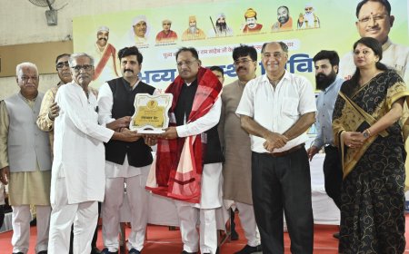 संतुलित आहार, नियमित व्यायाम और समय-समय पर जांच ही रोगों से बचाव का मूल मंत्र : मुख्यमंत्री  विष्णु देव साय