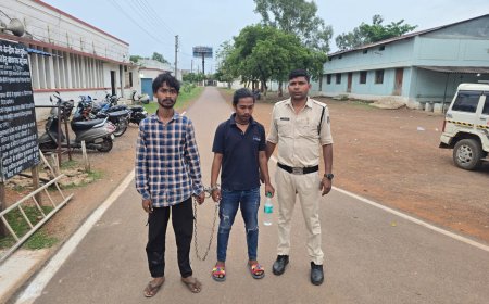 चाकूबाजी करने वाले दो शातिर बदमाश गिरफ्तार 