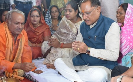 मुख्यमंत्री विष्णुदेव साय ने दुलदुला में 3 करोड़ से अधिक के विकास कार्यों का किया लोकार्पण व भूमिपूजन