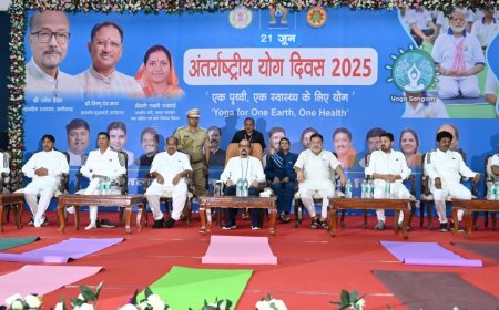अंतर्राष्ट्रीय योग दिवस’ : भागदौड़ और तनावपूर्ण जिंदगी में खुद को स्वस्थ रखने का सबसे आसान उपाय है योग - राज्यपाल डेका