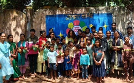 स्कूली बच्चे ज्वलंत सामाजिक मुद्दों से जुड़कर दे रहे अपने विचारों को सकारात्मक दिशा