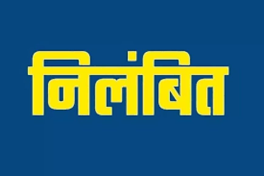 शिक्षा विभाग में बड़ा एक्शन, विकासखंड शिक्षा अधिकारी भारद्वाज निलंबित