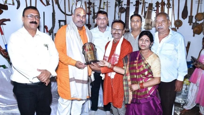 10 दिवसीय लोक वाद्य यंत्रों की कार्यशाला शिविर के समापन समारोह में सम्मिलित हुए दुर्ग ग्रामीण विधायक ललित चंद्राकर