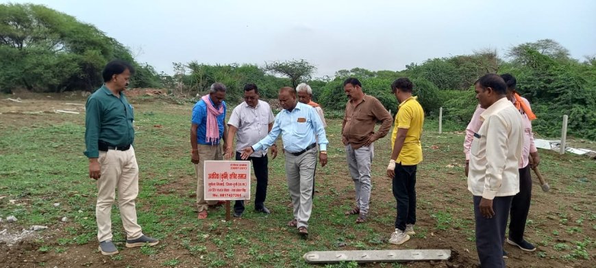 उत्तर गंगोत्री, सुपेला थाने के पीछे एवं नेहरू नगर में हो रहे अवैध कब्जे को हटाया गया