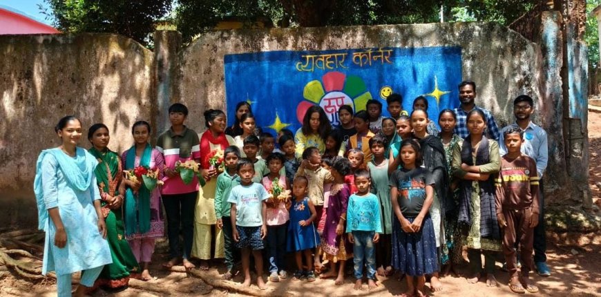 स्कूली बच्चे ज्वलंत सामाजिक मुद्दों से जुड़कर दे रहे अपने विचारों को सकारात्मक दिशा