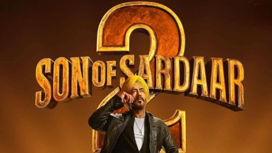 सन ऑफ सरदार 2 का एक और दमदार पोस्टर रिलीज,जस्सी रंधावा बन लौट रहे अजय देवगन  