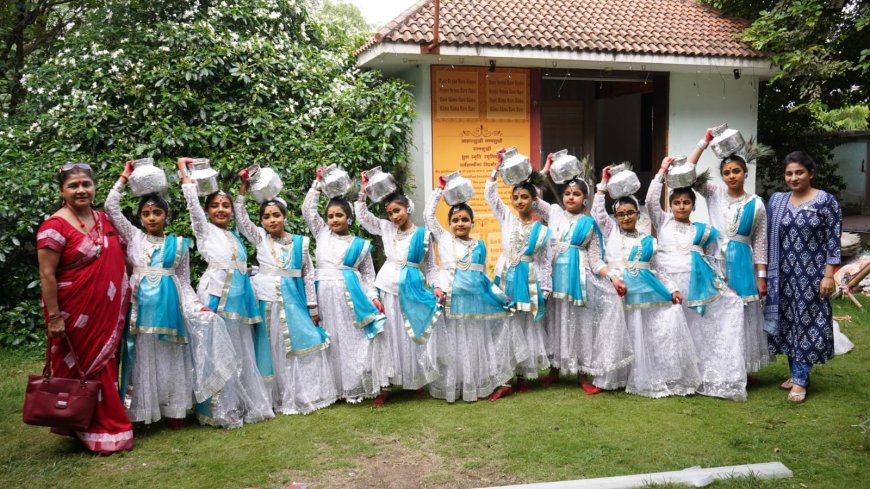 डीपीएस मरोदा  के छात्राओ ने अपने नृत्य कौशल से किया मंत्रमुग्ध  