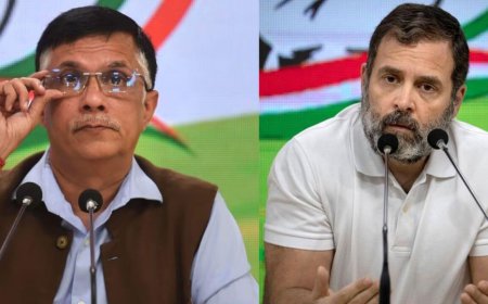 राहुल गांधी की हाइड्रोजन बम की चेतावनी के बाद बीजेपी ने दो वोटर आईडी को लेकर पवन खेड़ा पर निशाना साधा 