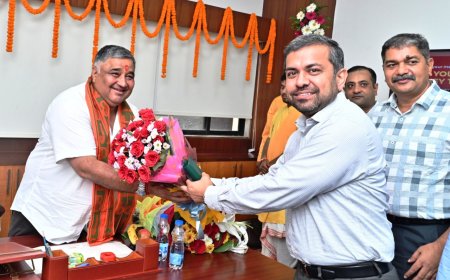 पर्यटन एवं संस्कृति मंत्री श्री राजेश अग्रवाल ने मंत्रालय में कामकाज संभाला