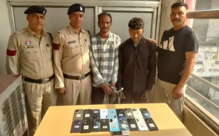 रायपुर के सिलतरा में मोबाइल शॉप में चोरी करने वाले आरोपियों को पुलिस ने गिरफ्तार कर लिया