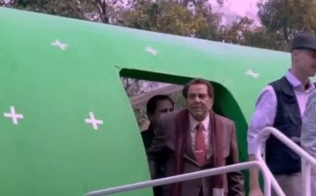 आखिरी फिल्म इक्कीस के सेट से धर्मेंद्र का वीडियो वायरल