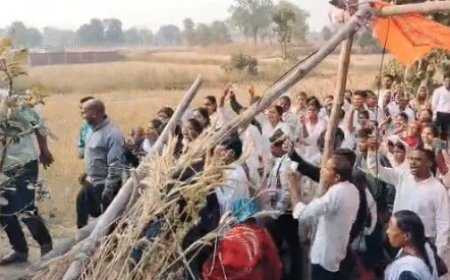 छत्तीसगढ़ के कोरबा जिले में ईसाई समुदाय के प्रार्थना सभा को लेकर जमकर बवाल हुआ