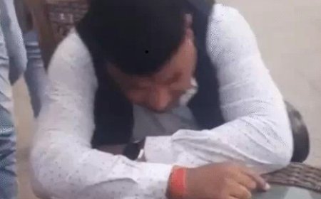 रायपुर के होटल कारोबारी को नग्नकर पीटा