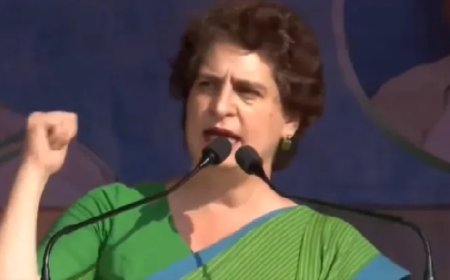 कांग्रेस के मंच से प्रधानमंत्री के संबंध में कोई अर्मादित टिप्पणी नहीं की गई – कांग्रेस सांसद प्रियंका गांधी वाड्रा