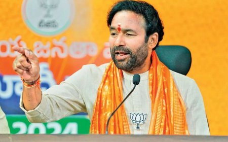 केंद्रीय मंत्री किशन रेड्डी ने सोनिया गांधी को लिखा पत्र, तेलंगाना की ‘छह गारंटियों’ पर उठाए सवाल