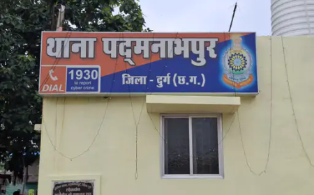 दुर्ग जिले के पद्मनाभपुर थाना क्षेत्र में एक पटवारी के सूने मकान में चोरी की बड़ी वारदात हुई
