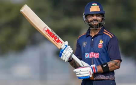 विराट कोहली की धमाकेदार वापसी तय, विजय हजारे ट्रॉफी में इस दिन खेलेंगे मैच