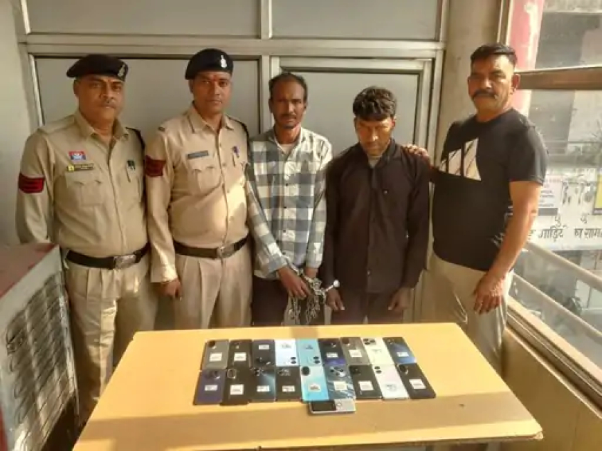 रायपुर के सिलतरा में मोबाइल शॉप में चोरी करने वाले आरोपियों को पुलिस ने गिरफ्तार कर लिया