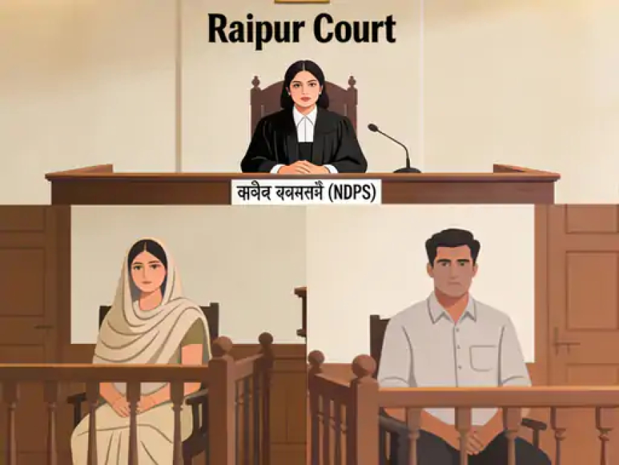 राजधानी रायपुर में हेरोइन बेचने वाले 2 आरोपियों को 5-5 साल कारावास की सजा हुई