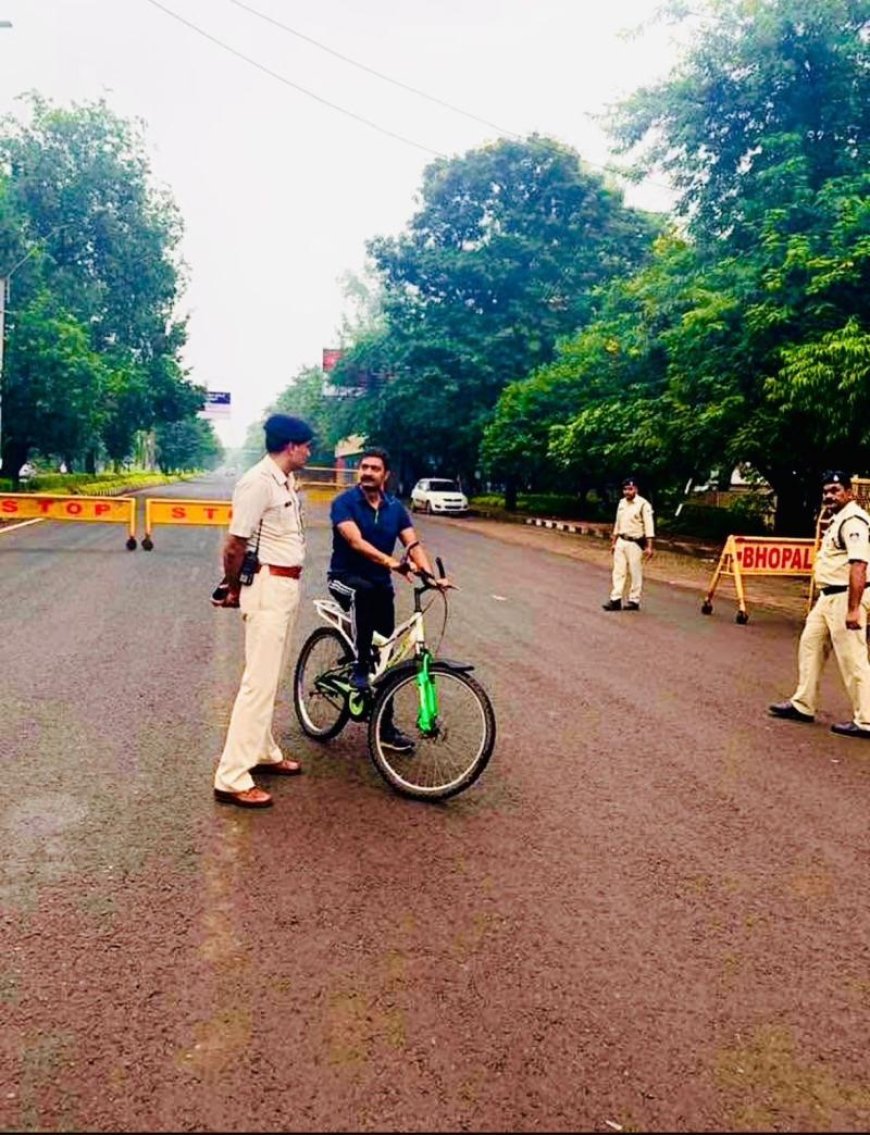 20 किमी रोज़… यह सफ़र दूरी का नहीं, संकल्प का है!