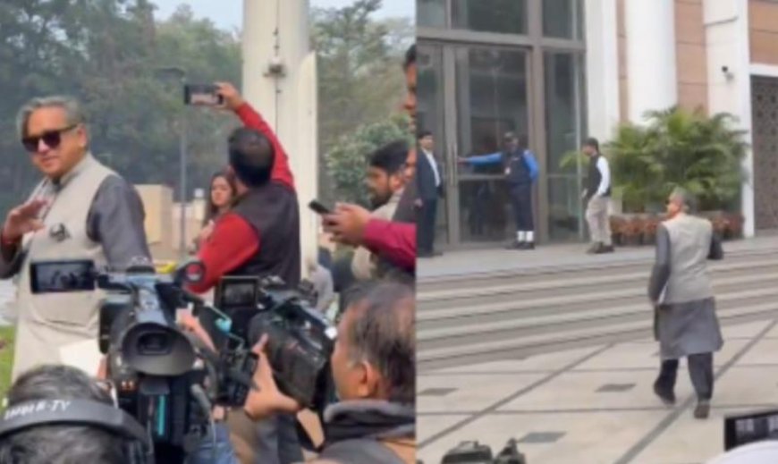 कई बार अनुपस्थित रहे शशि थरूर, CWC मीटिंग में दौड़ते हुए पहुंचे, सीट किसके बगल में मिली?