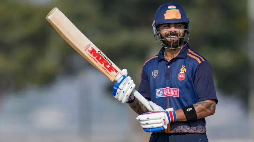 विराट कोहली की धमाकेदार वापसी तय, विजय हजारे ट्रॉफी में इस दिन खेलेंगे मैच