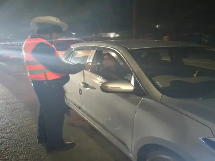 राजधानी में नशे की हालत में वाहन चलाने वालों पर ट्रैफिक पुलिस की सख्त कार्रवाई जारी