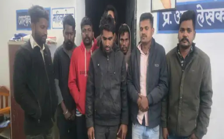 बिलासपुर के सरहदी इलाके में न्यू ईयर की पार्टी मनाने के बहाने जुआ खेल रहे आठ लोगों को पुलिस ने गिरफ्तार किया