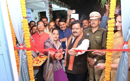उप मुख्यमंत्री  विजय शर्मा ने कबीरधाम में रेंज के पहले साइबर थाने का किया शुभारंभ
