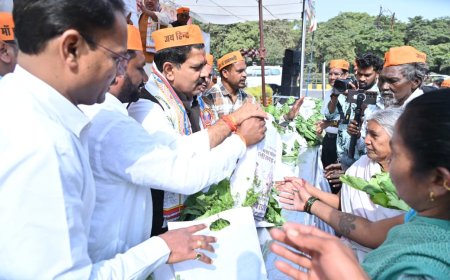 मरार पटेल समाज में सहकारिता की भावना हर व्यक्ति में है विद्यमान - उपमुख्यमंत्री  विजय शर्मा