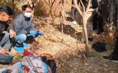 छत्तीसगढ़ के कोरबा जिले में पत्नी से बात करने पर पति ने पड़ोसी को कुल्हाड़ी से काट डाला