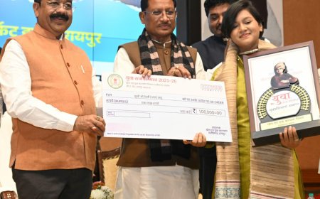 राज्य के 8 युवाओं और एक संगठन को मिला छत्तीसगढ़ युवा रत्न सम्मान