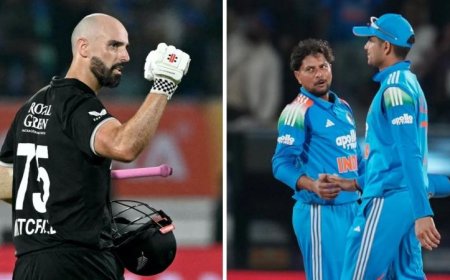 IND vs NZ 2nd ODI: राहुल का शतक बेकार, भारत को 7 विकेट से हार