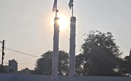 दुर्ग जिले के भिलाई में जैतखाम को नुकसान पहुंचाने का मामला सामने आया