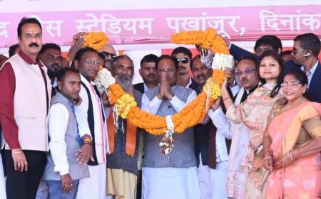 बस्तर अंचल का होगा चहुंमुखी विकास: मुख्यमंत्री  विष्णु देव साय