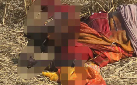 दुर्ग जिले के कुम्हारी थाना अंतर्गत ग्राम परसदा स्थित कैवल्य धाम के पीछे खेत में अज्ञात महिला का शव मिला