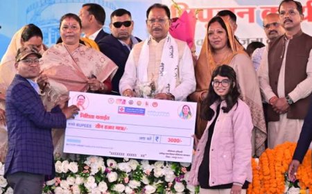 छत्तीसगढ़ तेजी से बढ़़ रहा हैं समृद्धि कीओर: मुख्यमंत्री  विष्णु देव साय