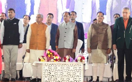 वन्देमातरम गीत आजादी का शस्त्र : मुख्यमंत्री विष्णु देव साय