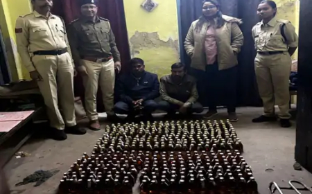 रायपुर आबकारी विभाग ने अवैध शराब के खिलाफ कार्रवाई करते हुए 2 आरोपियों को गिरफ्तार किया