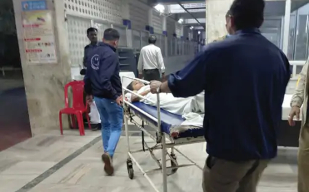 भिलाई नगर थाना क्षेत्र के जयंती स्टेडियम के पास अचानक गैस से भरा बड़ा बैलून फट गया