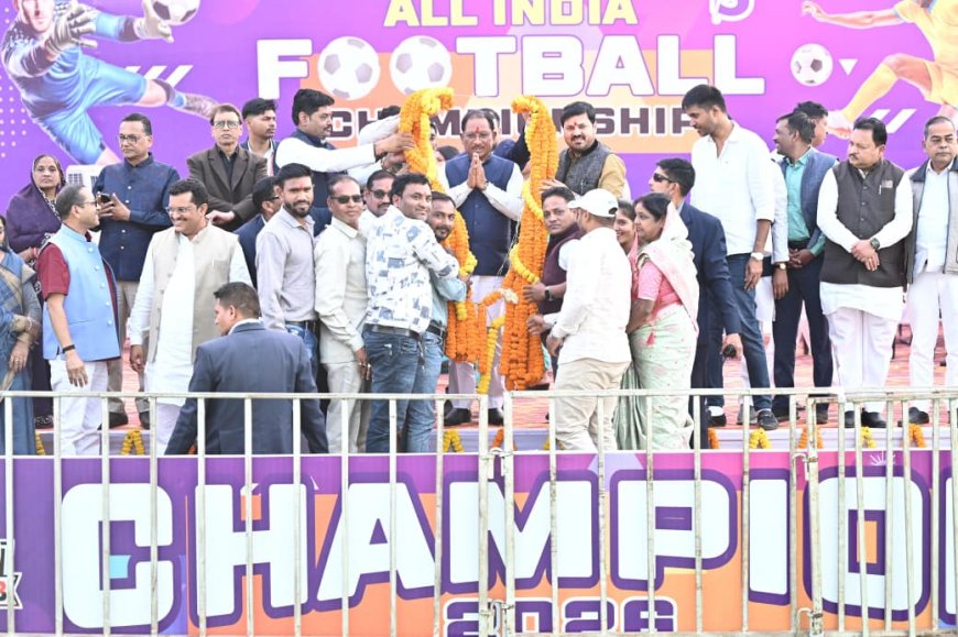 खरोरा में मुख्यमंत्री की बड़ी घोषणा- समोदा बैराज निर्माण में गति, बायपास रोड और गौरव पथ का निर्माण मुख्यमंत्री  विष्णु देव साय