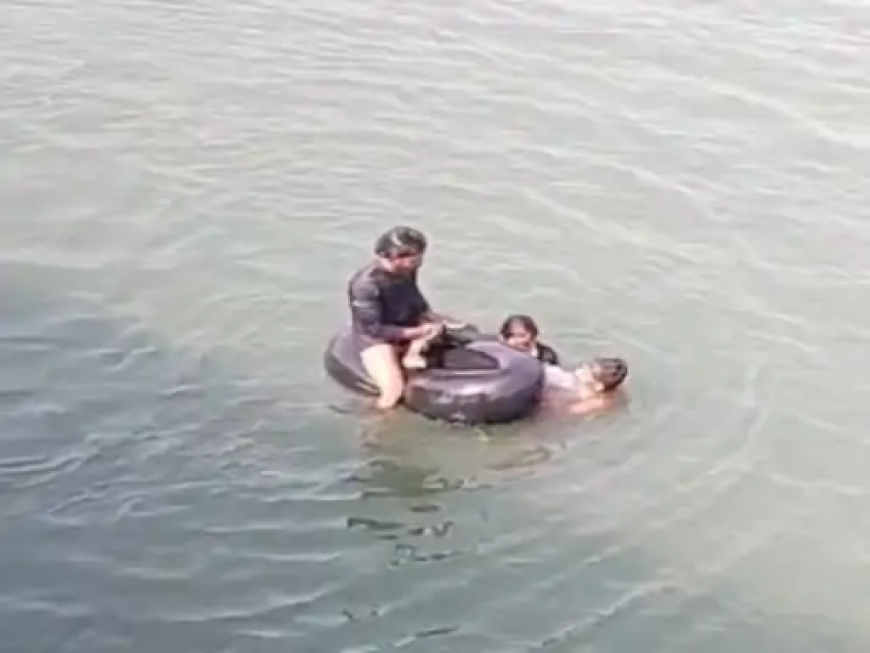 दुर्ग जिले की शिवनाथ नदी में 13 जनवरी को आत्महत्या करने दो युवती पहुंची थी