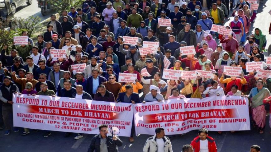 मणिपुर में राष्ट्रपति शासन खत्म होने से पहले बढ़ी हलचल, अलग प्रशासन की मांग पर अड़े कुकी संगठन