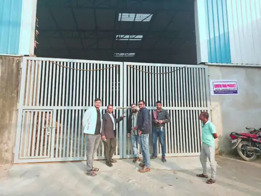 छत्तीसगढ़ के बिलासपुर स्थित अमरनाथ एग्रो प्रोडक्ट राइस मिल की ओर से धान उठाव में गड़बड़ी पाई गई