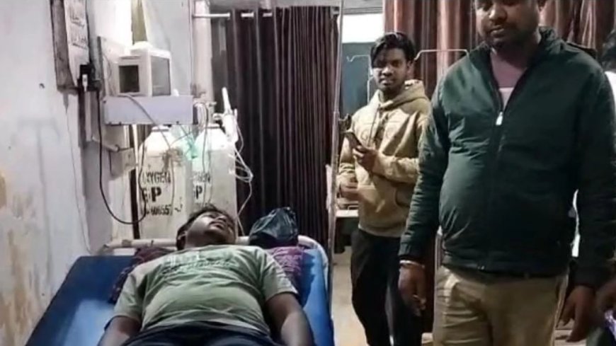 शराब दुकान में कर्मचारी ने खुद को लगाई आग