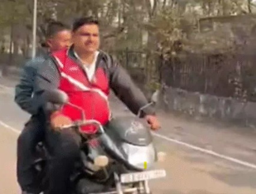 छत्तीसगढ़ के दुर्ग जिले में सड़क सुरक्षा महीना चल रहा