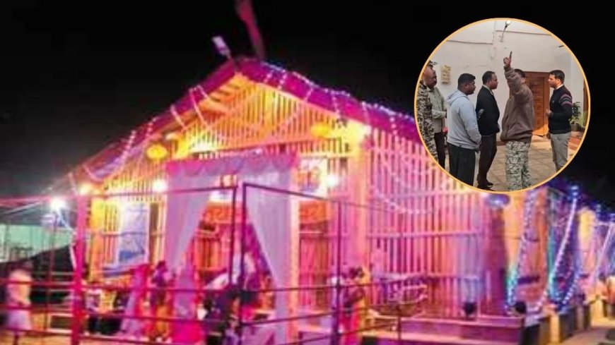मां दंतेश्वरी मंदिर में माता की एक प्रतिमा से 6.5 लाख के सोने आभूषण की चोरी